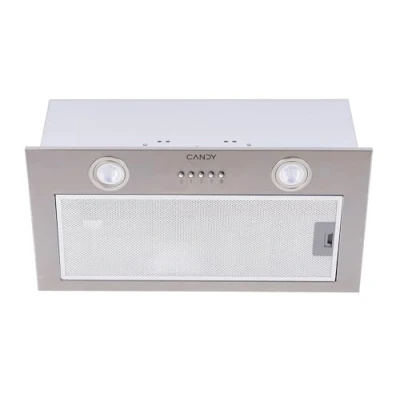 Imagen de Candy CBG625 1XGG, Campana Grupo Filtrante, 52CM, 3 Niveles de Potencia, 44W, 206M3/H, Filtro Carbono, Panel Aluminio Antigrasa, Iluminación LED, 68DB, Clase B, Gris Metalizado