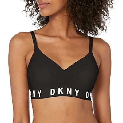 Imagen de DKNY Intimates Wirefree Sujetador pushup, Mujer, Talla: Large, Black/white