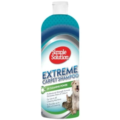 Imagen de Simple Solution Extreme Champú Quitamanchas y Eliminador de Olores para Alfombras, 1 L