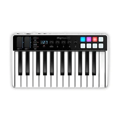 Imagen de IK Multimedia IP iRig KEYSIO25 IN Teclado maestro keys I/O 25 con interfaz de audio alta definición integrada