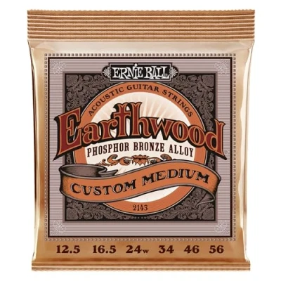Imagen de Ernie Ball Cuerdas de guitarra acústica, Custom Medium