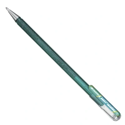 Imagen de Pentel Bolígrafo Dual Metallic de tinta gel. Escritura en dos colores metálicos diferentes.