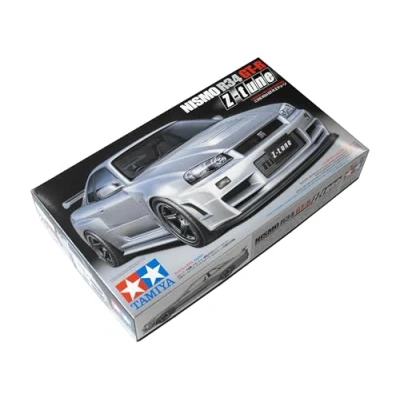 Imagen de Tamiya Nismo Z Tune 1/24 Scale Model Nissan Automático Kit, Color Gris, (24282)