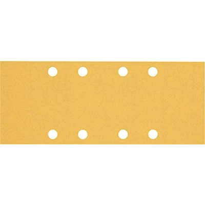 Imagen de Bosch Professional 10 x Lijas Expert C470 con 8 agujeros, para Madera dura, Pintura sobre madera, 93 230 mm, Grano 120, Accesorios Lijadora orbital