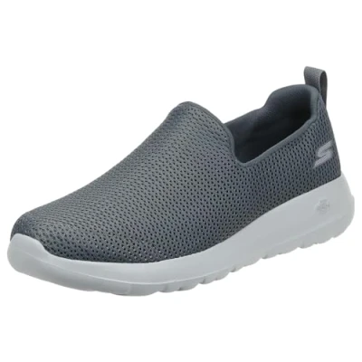 Imagen de Skechers Go Walk MAX Athletic Air Mesh Slip on Walking Shoe, Zapatillas para Caminar Hombre, Carbón Vegetal, 43 EU