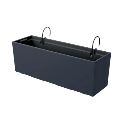 Imagen de Maceta URBI CASE W , dimensiones (mm) 580x180x195, color Antracita
