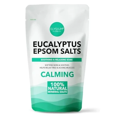 Imagen de Elysium Spa Sales de eucalipto natural Epsom, blanco, 450 g