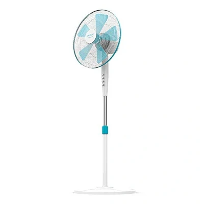 Imagen de Cecotec Ventilador de Pie EnergySilence 500. 40 W, 5 Aspas cm diámetro, Oscilante, 3 Velocidades, Altura Ajustable 110 a 130 cm, Motor Cobre, Diseño en Blanco