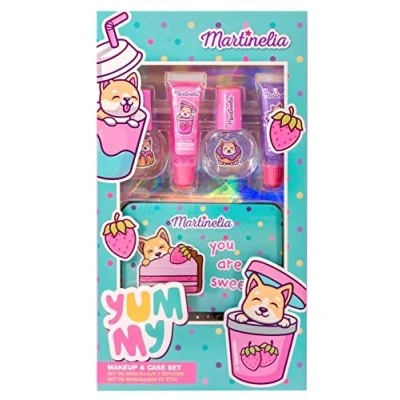 Imagen de MARTINELIA Yummy Dreams Tin Beauty Set Does Not Apply Kit para Maquillaje, Multicolor, One Size (30593)