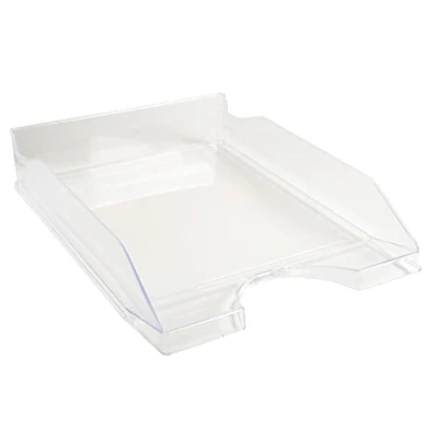 Imagen de Exacompta 12323d Bandeja Correspondencia, cristal, 34.5 x 25.5 6.5