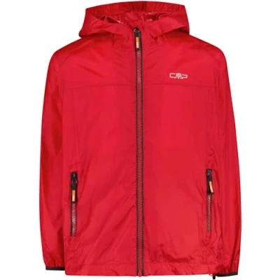 Imagen de CMP Chaqueta para niños con capucha Rain Fix, ferrari, 164