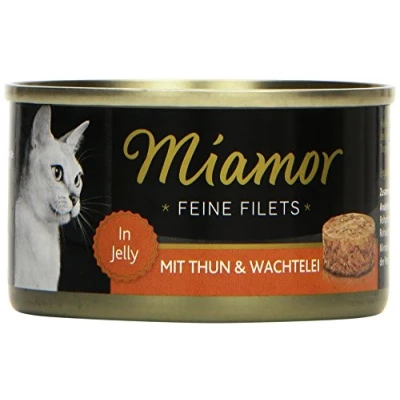 Imagen de MIAMOR Filetitos Atun Huevo Cod Gel Lata 24x100g