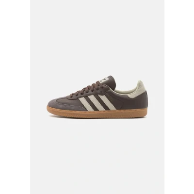 Imagen de adidas Originals Samba OG Unisex Zapatillas, Talla: 35.5, Brown/putty grey/gold metallic Piel
