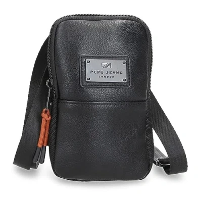Imagen de Pepe Jeans Egham Bolso de Mano Negro 25x16x1 cms Poliéster