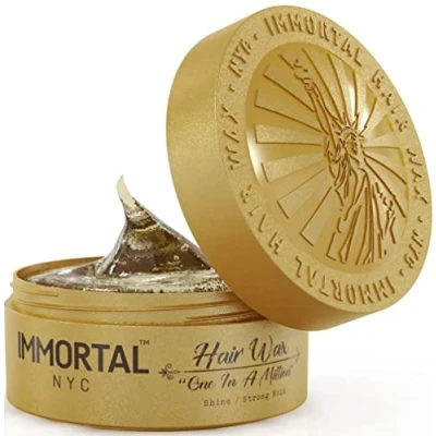 Imagen de Immortal NYC NOVON Cera FIJACION Media Nº6 Zoom Wax 150ML, Negro, Estandar