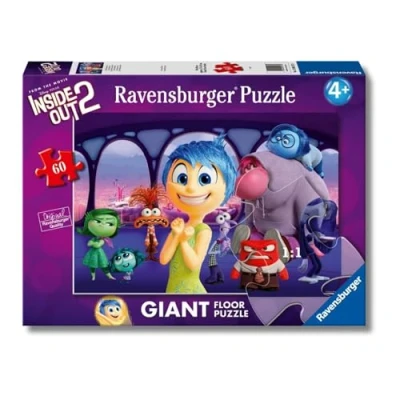 Imagen de Ravensburger Puzzle Inside Out 2, 4 años o más, 60 Piezas Suelo, para niños, Juego Estimulante y Creativo, 70x50cm