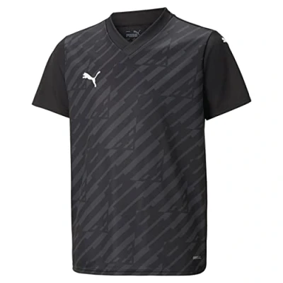 Imagen de Puma Fussball Teamultimate Camiseta estampada para niños, Talla: 128, Schwarz