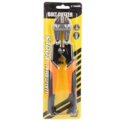 Imagen de Mini Bolt Cutter, 8inch Heavy Duty Cutters Alicates de corte cable alambre Herramienta cizalla, para cortar pernos, cadena, varilla roscada, y etc.