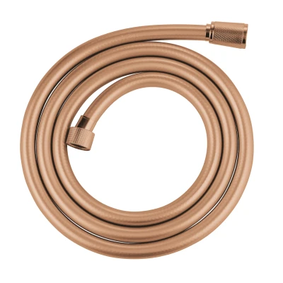 Imagen de GROHE Silverflex Flexo de ducha (1,75 m, resistente al calor, sistema anti torsión, conexión universal G 1/2&quot; x 1/2&quot;), Oro Rosa, 28388DA1