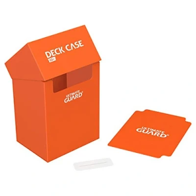 Imagen de Ultimate Guard Deck Box Cards, Orange Magic The Gathering Caja de baraja (80 Tarjetas), Naranja, sólido, Color (UGD010259)