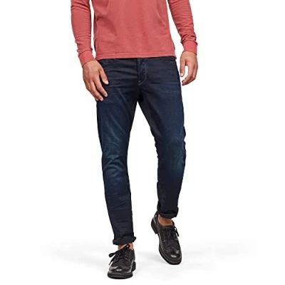 Imagen de G STAR Para Hombre Jeans 3301 Regular Tapered, Azul (dk Aged 51003 6590 89), 29W / 32L