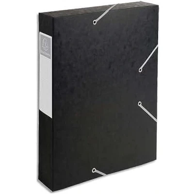 Imagen de Exacompta Cartobox Caja de cartón (24 x 32 cm, 10 unidades), negro
