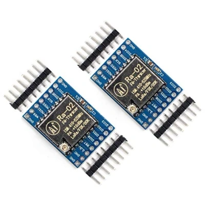 Imagen de TECNOIOT 2pcs SX1278 Lora 433MHz Ra 02 Wireless Spread Spectrum Transmission Socket Ra02