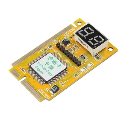 Imagen de Futheda Mini Pci/Pci E Tarjeta Lpc PC Laptop Analizador Módulo Diagnóstico Post Test Card Board Compatible con Portátil ASUS TCL