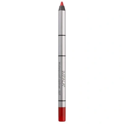 Imagen de IMPALA Lápiz de Labios Cremoso Waterproof Color Rojo Naranja Mate 227 Perfilador Permanente Labial Resistente al Agua Delineador Larga Duración Efecto voluminizador