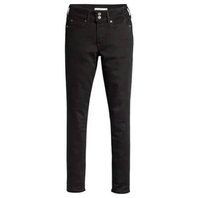Imagen de Levi&#039;s 711 Double Button Vaqueros, Soft Black, 26W / 28L para Mujer