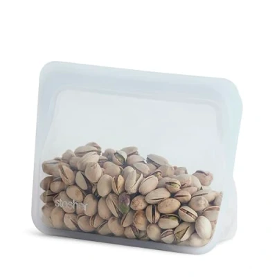 Imagen de Stasher 100% silicona de grado alimenticio reutilizable almacenamiento, transparente (stand up mini) Bolsa almuerzo libre plástico Cook, Store, Sous Vide o Freeze A prueba fugas