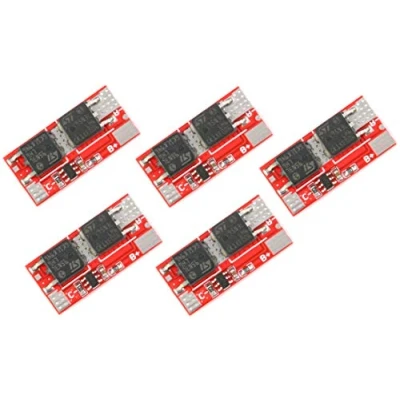 Imagen de 5pcs 1S 10A 4.2V Li Ion Litio 18650 BMS PCM Placa de protección batería Carga