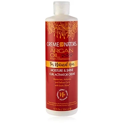 Imagen de Creme Of Nature Argan Oil Moisturist &amp; Shine Curl Active Cream 354ml