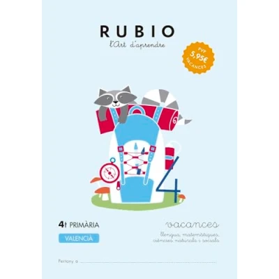 Imagen de Vacances Rubio 4º Primaria (valencia)