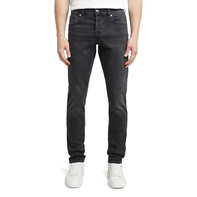 Imagen de G Star 3301 slim Vaqueros fit Nero black stretch denim antic charcoal, Hombre, Talla: 40x32, charcoal