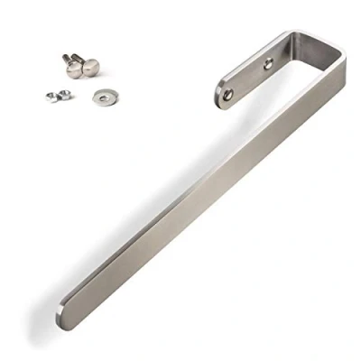 Imagen de SOTECH Toallero PAN para montaje en armario/Para atornillar/Acero inoxidable cepillado/Toallero de baño Ganchos