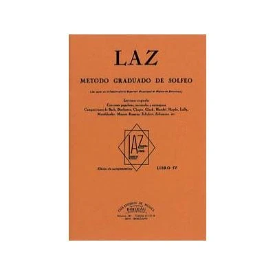 Imagen de Laz Libro IV: Método graduado de Solfeo