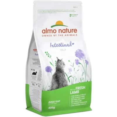 Imagen de Almo Nature Functional Intestinal Help Pienso con Cordero Fresco para Gatos (400 Gramos)