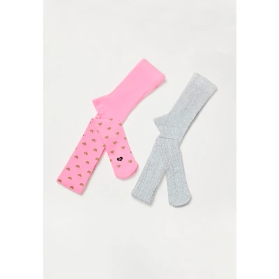 Imagen de Koroshi Leotardos 2 PACK Medias para niños, Talla: 8 9a, Multicolor
