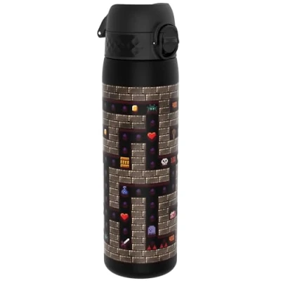 Imagen de Ion8 Botella Agua, 500ml, a Prueba de Fugas, Fácil Abrir, Cerradura Segura, Apta para Lavavajillas, Sin BPA, Asa Transporte, Limpiar, Neutro en Carbono, Diseño Jugador