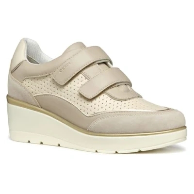 Imagen de Geox D ILDE A, Zapatillas Mujer, Papyrus/Lt Taupe, 35 EU