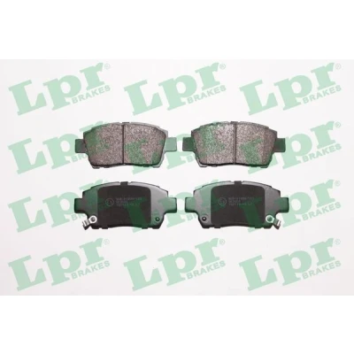 Imagen de LPR 05P1003 Juego de pastillas freno TOYOTA: Corolla IX Hatchback, Berlina, Verso