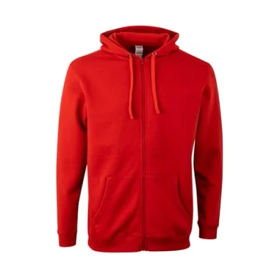 Imagen de Mukua Byron; Sudadera Unisex con Cremallera y Capucha; Color Red; Talla S