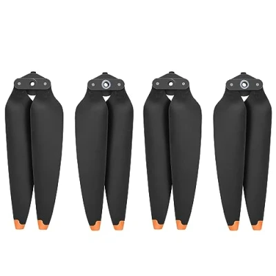 Imagen de MotuTech 8747F Helices para DJI AIR 3 Drone (Naranja Negro 2 pares)