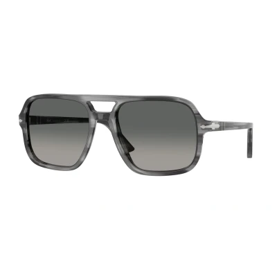 Imagen de Persol Hombre PO3328S 119271 Gafas de sol Acetato Gris Piloto Normal Sombreado