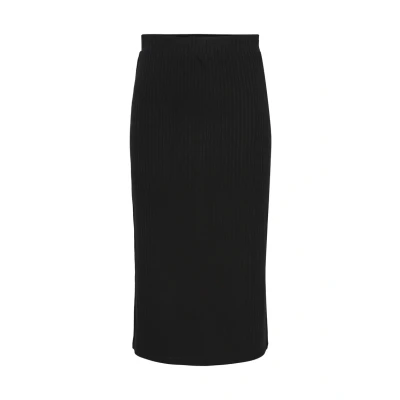 Imagen de Pieces Pckylie MIDI Skirt Falda de tubo, Mujer, Talla: Small, Black
