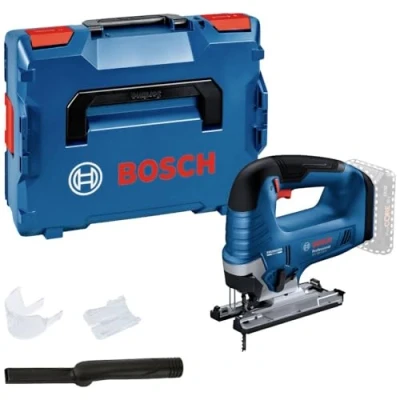 Imagen de Bosch Professional 18V System GST 125 B Sierra de calar a batería (Brushless, 3500 cpm, profundidad corte mm, adaptador aspiración, en L BOXX)