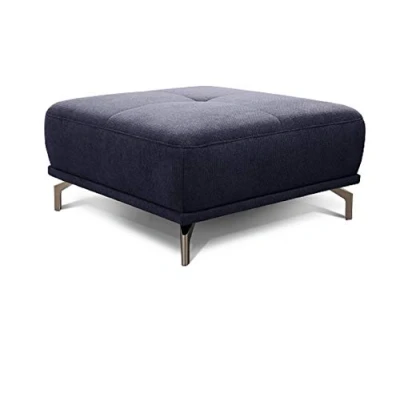 Imagen de CAVADORE Carly Taburete tapizado, Azul Oscuro, 91T x 91B 45H cm