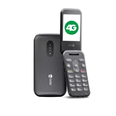 Imagen de Doro 2800 4G Teléfono móvil con Tapa desbloqueada para Personas Mayores Teclas parlantes Grandes Tecla de Asistencia básico sin Internet [Versión en español]