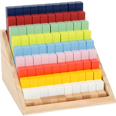 Imagen de Small Foot Barritas de cálculo XL Caja Aprendizaje, Educate Toys, Multicolor, Large (12214)